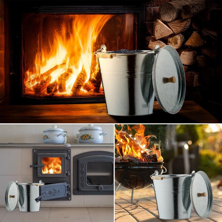 Actual product image Relaxdays Ash bucket