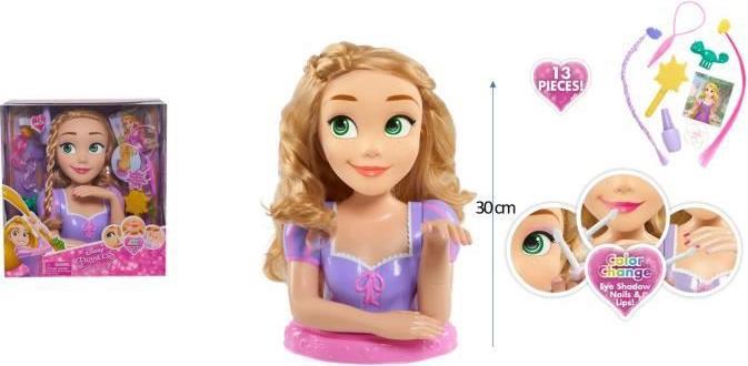 Produktbild Disney Princess Rapunzel Stylingkopf