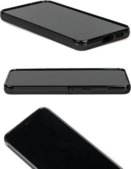 Actual product image Bewood Unique MagSafe Neptun wood and resin case for Samsung Galaxy A55 5G - navy blue and black (Samsung Galaxy A55)