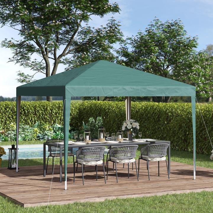 Actual product image Outsunny Folding pavilion with carrier bag (300 cm, 295 cm)