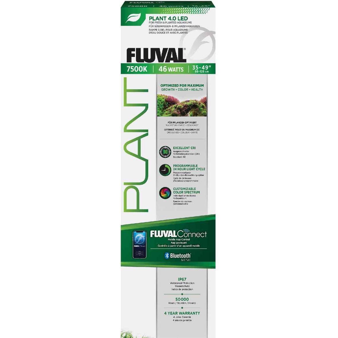 Comparer les prix de Fluval - Plant LED 4.0 - 46W - 88.2-125.8CM (LED, 46 W), Éclairage pour aquarium