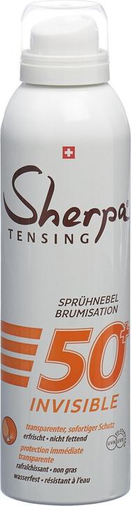 Immagine prodotto Sherpa Tensing Invisibile (Spray solare, SPF 50+, 200 ml, 200 g)