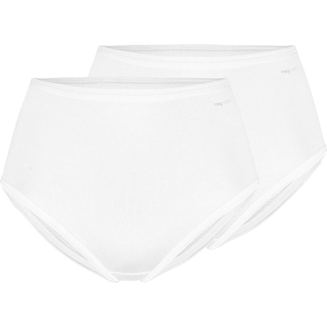 Thumbnail - Mey, Damen, Unterhosen, 2er Pack Lights Basic Taillen Slip, Weiss, (50, 2er Pack)