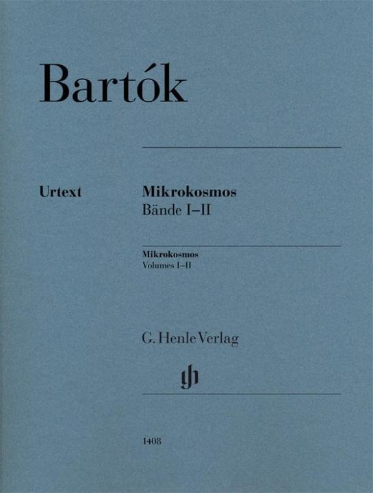 Produktbild Mikrokosmos Bände I-II (Deutsch, Englisch, Französisch, Béla Bartók, Yusuke Nakahara, 2018)