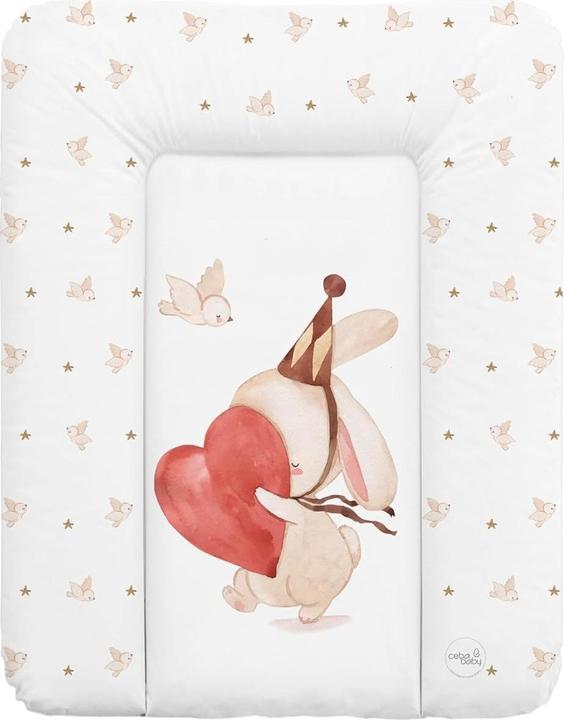 Image du produit Milkii Ceba Baby Wickelauflage, Kaninchen (50 x 70 cm)