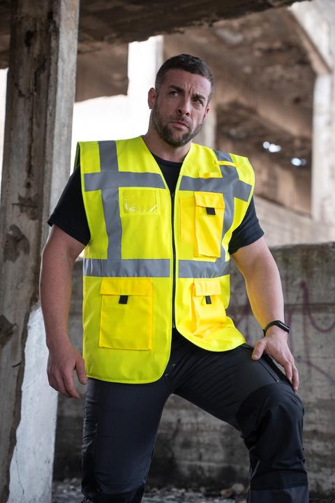 Immagine prodotto Korntex Gilet foderato ad alta visibilità (S)