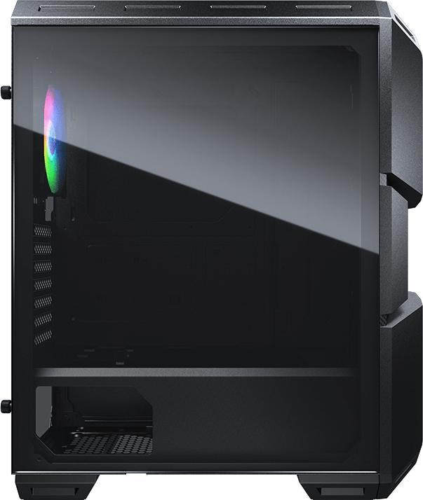 Actual product image Cougar MX440-A RGB - SIDE-PANEL - CABINET - (ATX, mATX, Micro-ITX)