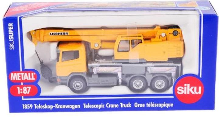 Actual product image Siku Telescopic crane truck
