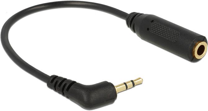 Actual product image Delock /3. audio cable (0.18 m)