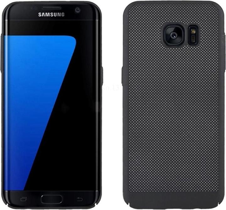 Produktbild König Design Handyhülle für Samsung Galaxy S7 Schutzcase Backcover Bumper Etuis Case Schwarz (Samsung Galaxy S7)