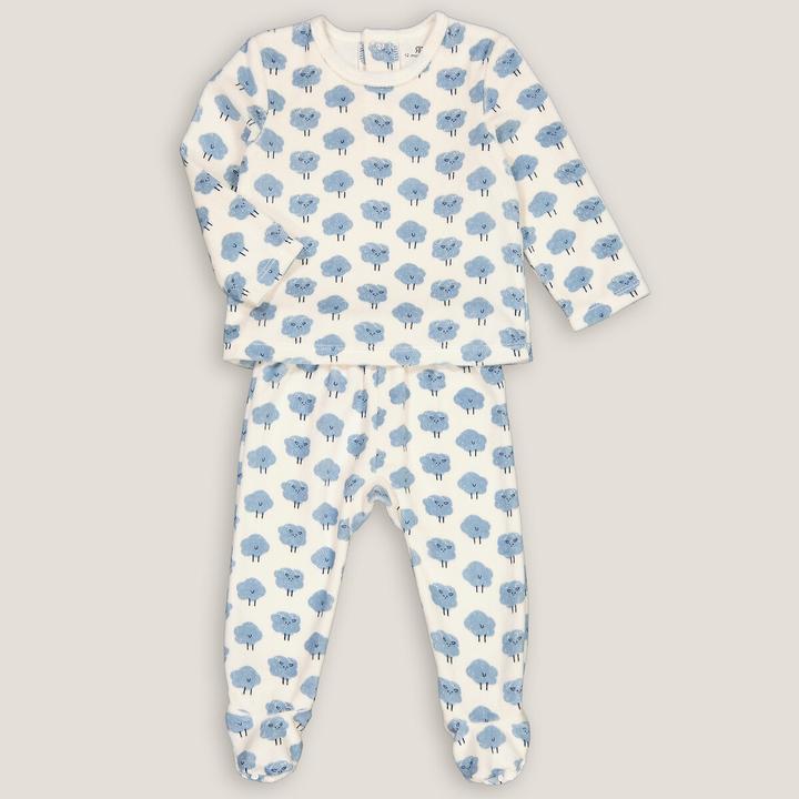 Immagine prodotto La Redoute Collections Pigiama 2 pezzi in velluto con piedini (86)
