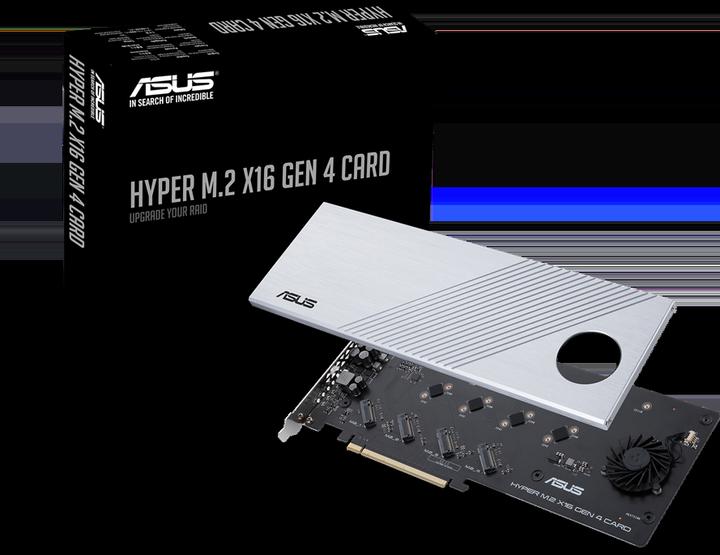 Image du produit ASUS Carte Hyper M.2 x16 Gen 4