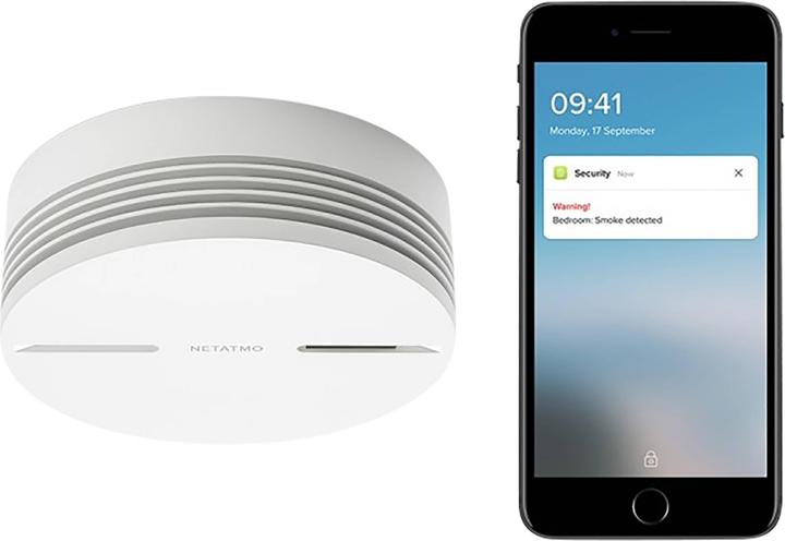 Actual product image Netatmo Smoke detector