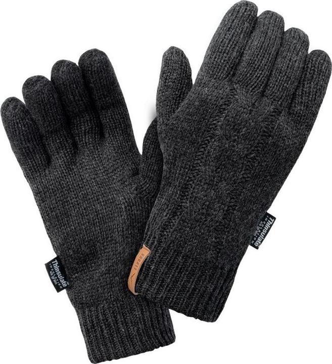 Produktbild Elbrus Remos graue Herrenhandschuhe s (S)