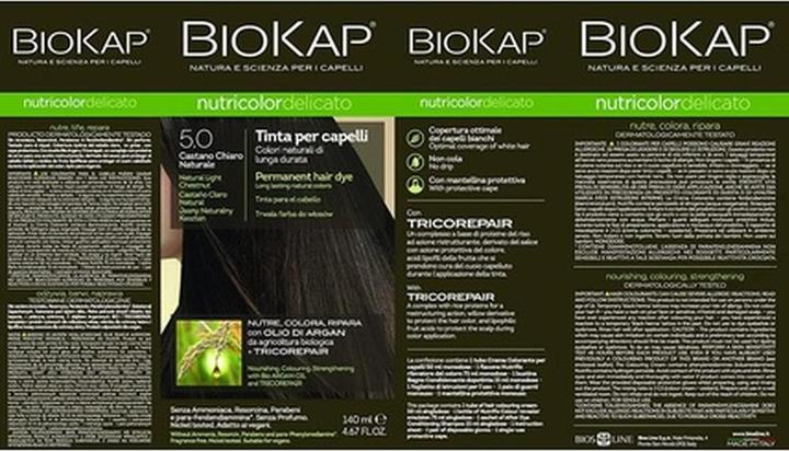 Immagine prodotto Bio Partner NUTRICOLOR DELICATO - Colore per capelli - 5.05 Marrone - castano chiaro 140 ml (5,05 Marrone - castagna chiaro 140 ml)