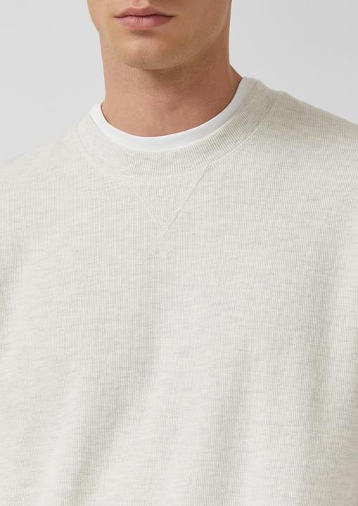Produktbild s.Oliver Sweatshirt Strukturiertes Sweatshirt mit Rippbündchen (M)