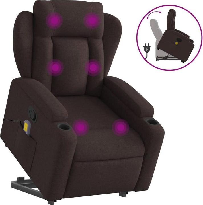 Produktbild vidaXL Massagesessel mit Aufstehhilfe