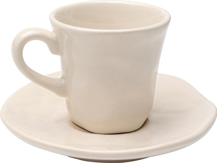 Kare Design Espressotasse Organic Creme (2/tlg.) (2x)