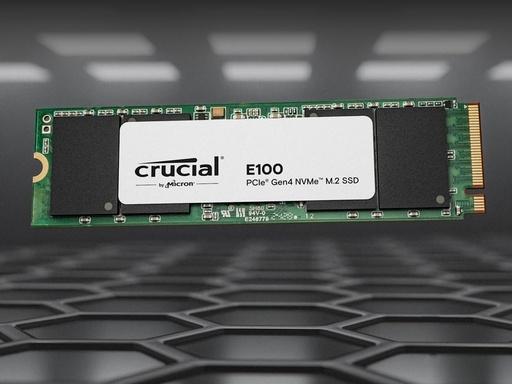 Actual product image Crucial 480 GB SSD E100 Gen 4.0 PCIe x4 NVMe (CT480E100SSD8) (480 GB, M.2 2280)