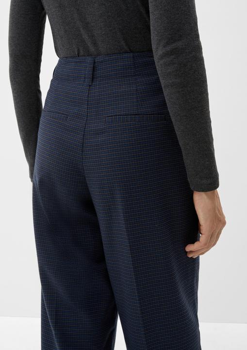 Produktbild s.Oliver Hose Regular: Hose mit Glencheck-Muster (38)