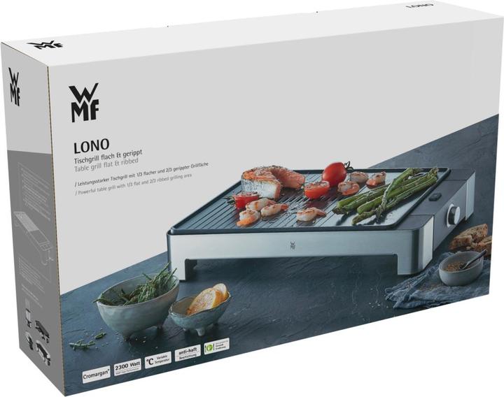 Produktbild WMF Lono flach & gerippt Tischgrill (415340011)