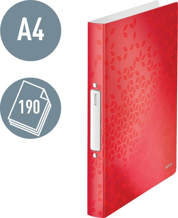 Immagine prodotto Leitz Cartella scolastica A4 Wow rosso (A4, 32 mm, 1 pz.)
