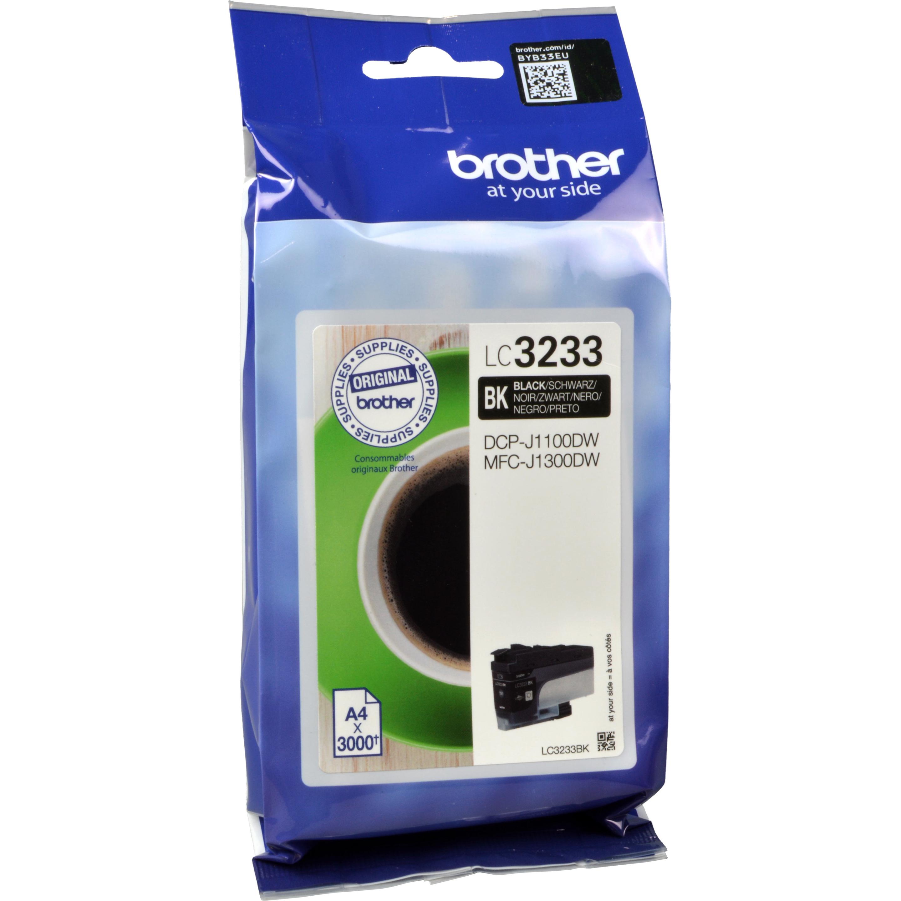 Brother, Druckerpatrone, LC-3233BK (BK)