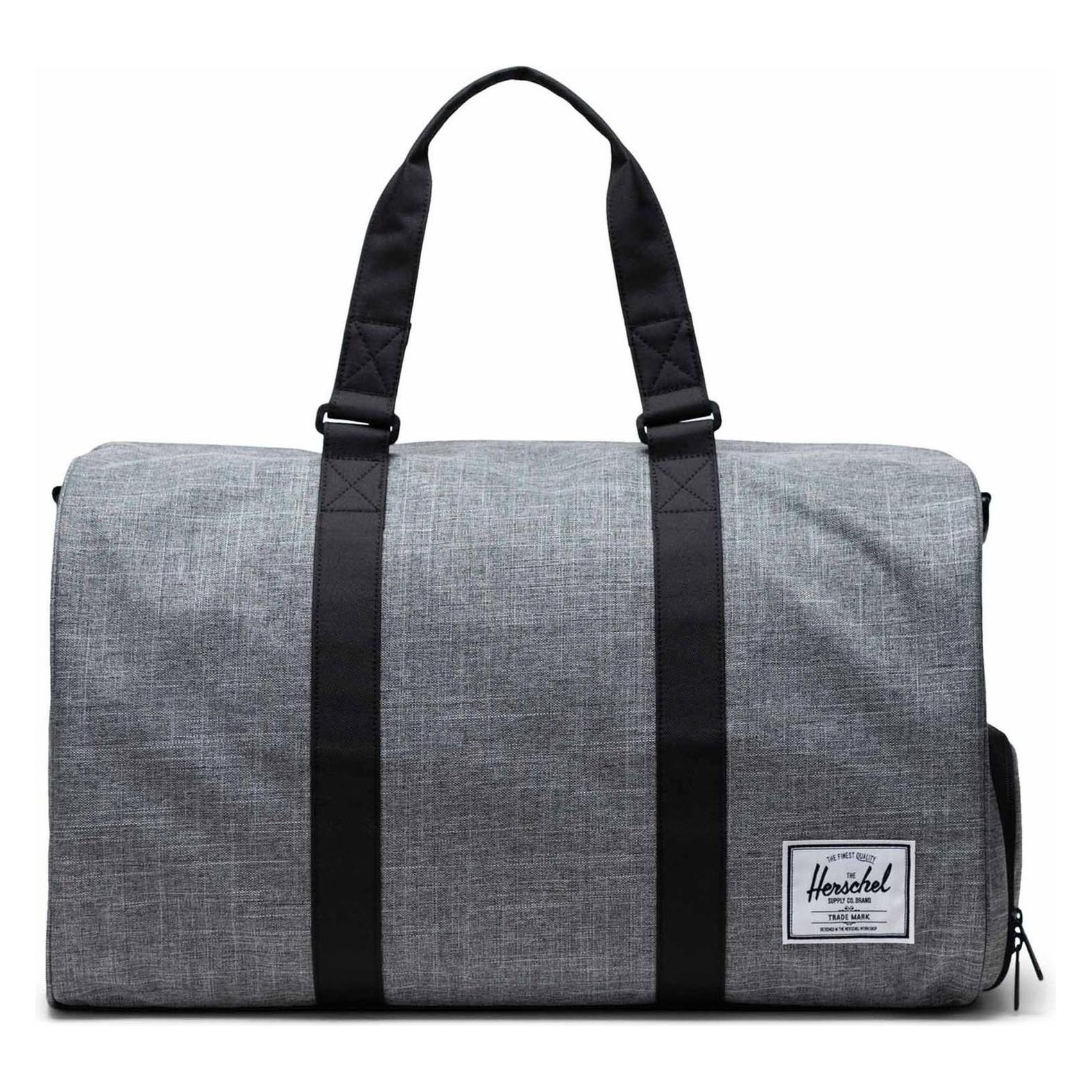 Herschel, Unisex, Tasche, Eco Novel Duffle, Grau, Schwarz, (15.50 l)
