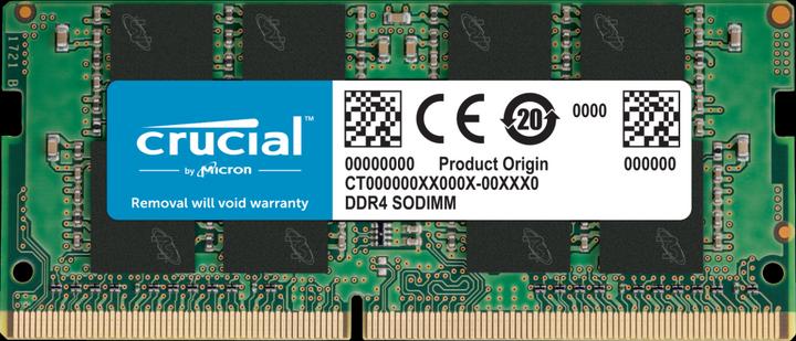 Produktbild Crucial RAM D4 3200 16GB C22 (1 x 16GB, 3200 MHz, DDR4-RAM, DIMM)