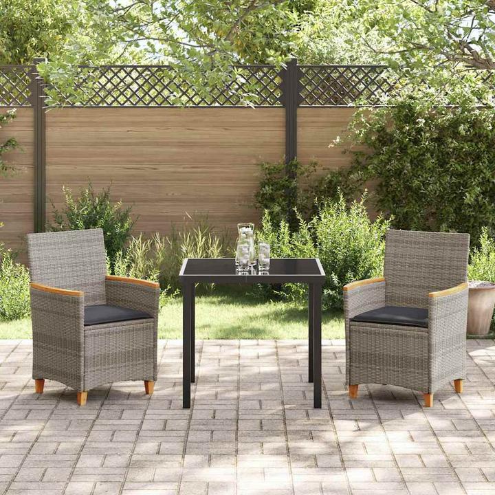 Produktbild vidaXL Garten Essgruppe (80 x 80 x 73 cm)