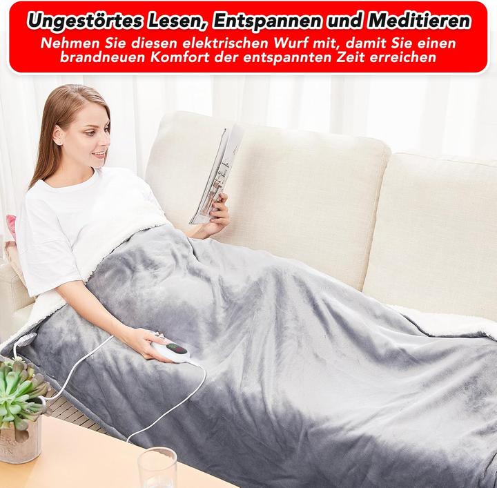 Produktbild Mia&Coco Heizdecke mit Abschaltautomatik (160 x 130 cm)