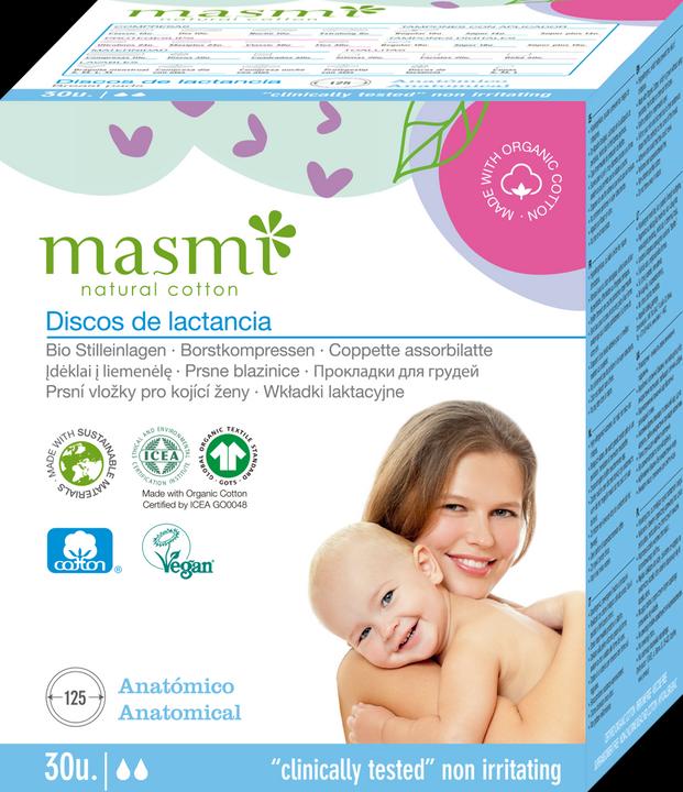 Immagine prodotto Masmi Imbottiture organiche per l'allattamento (30 x)