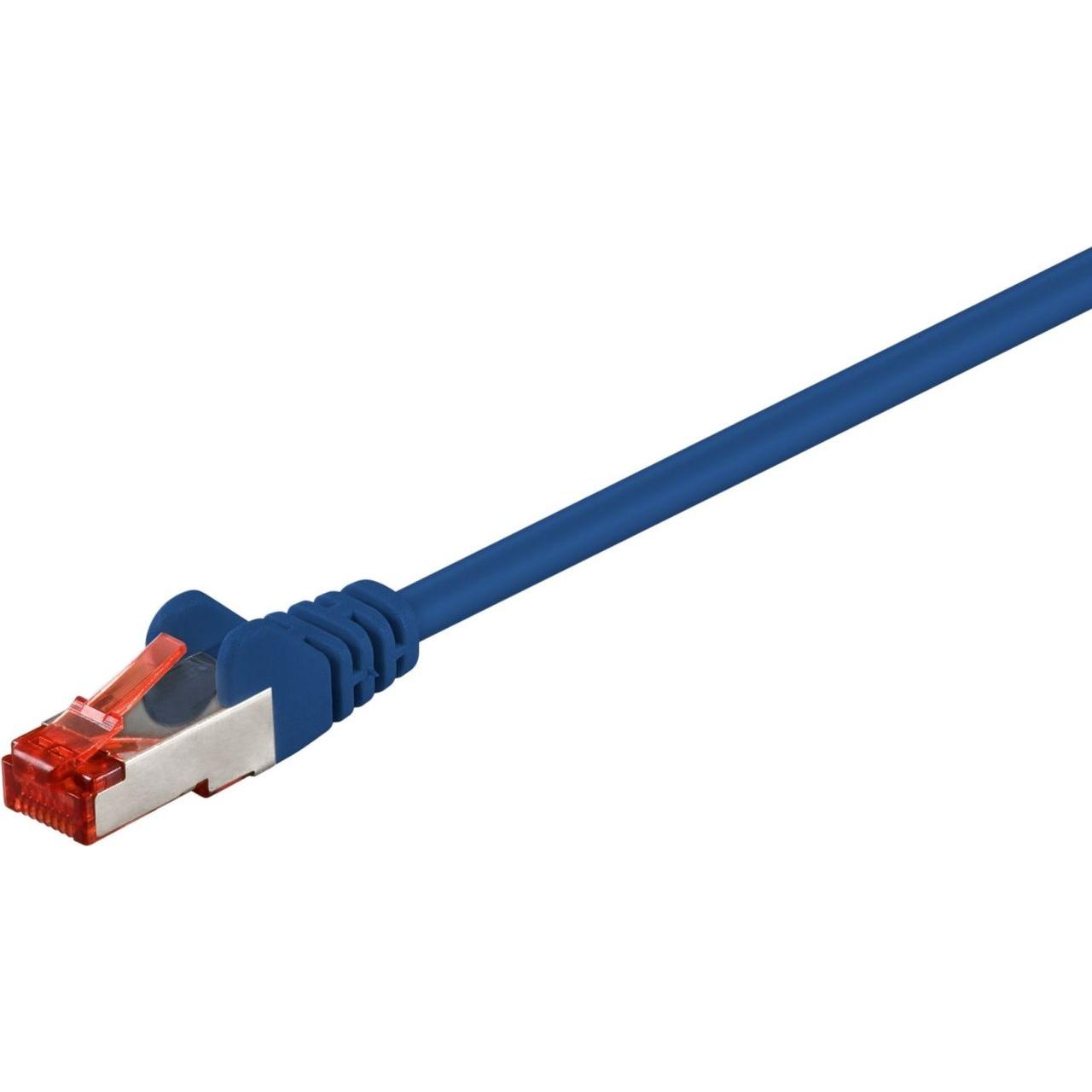 Goobay Netzwerkkabel (S/FTP, CAT6, 0.50 m), Netzwerkkabel