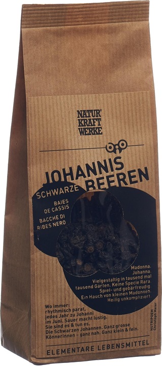 Produktbild NaturKraftWerke Schwarze Johannisbeeren getrocknet Bio/kbA (150 g)
