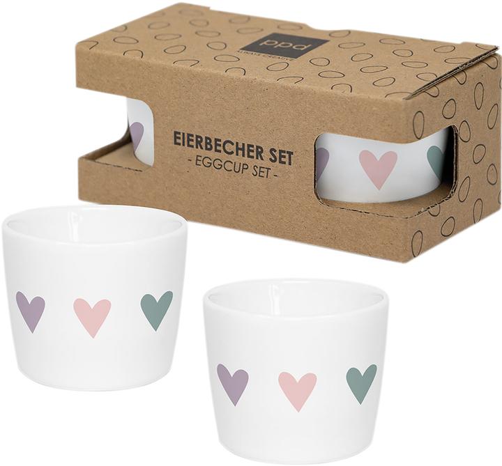 Produktbild ppd Pure Heart Herz Eierbecher Set (2x)