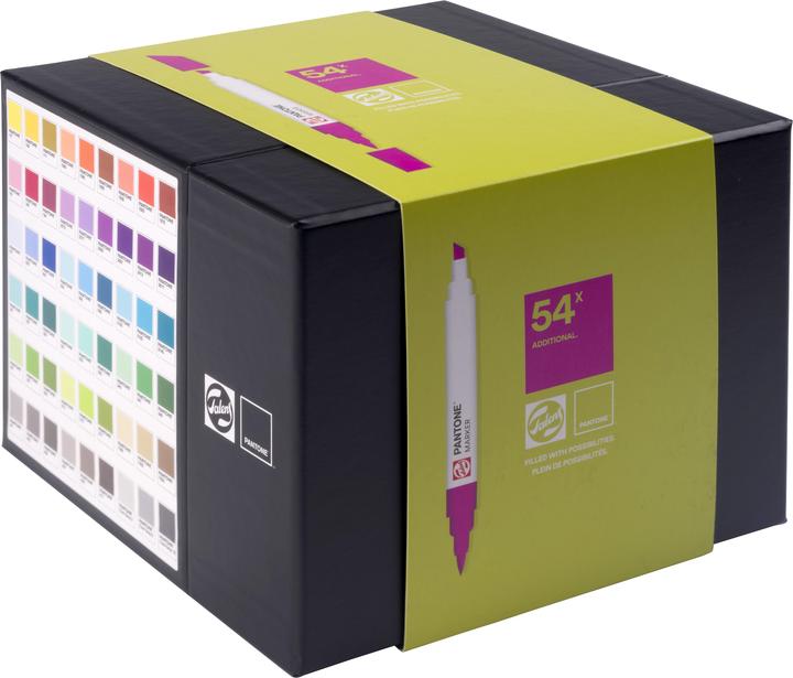 Image du produit Talens Pantone Marker 54x Set Additional, Strichstärke: Keine (54x)