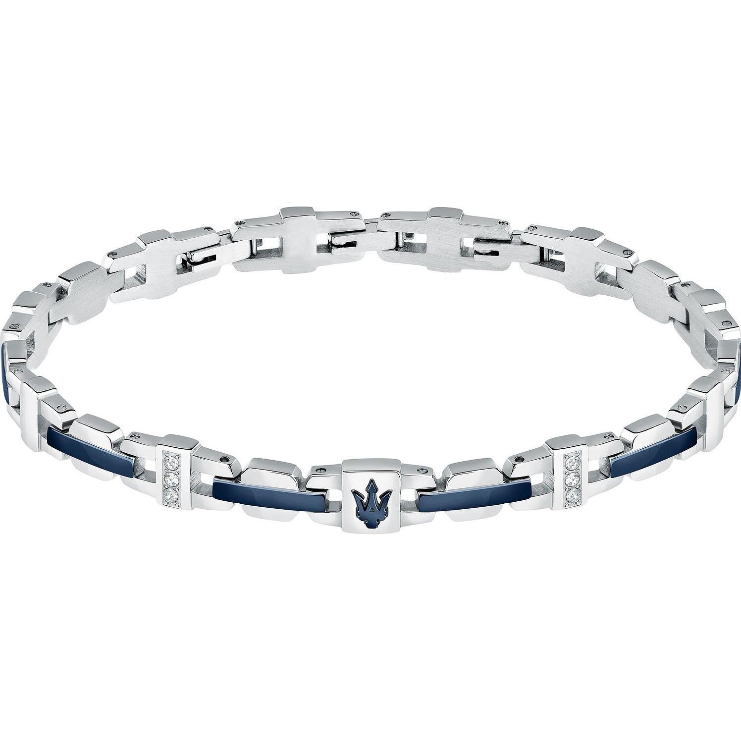 Maserati, Armschmuck, Armband, (18 cm, Edelstahl)
