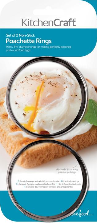Actual product image Kitchen Craft Poaching Rings