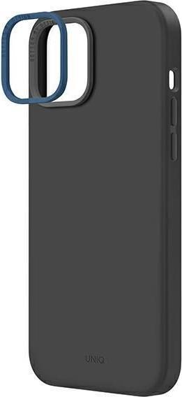 Produktbild Uniq etui Lino Hue iPhone 14 6,1" Magclick Charging szary/charcoal grey (Apple iPhone 14)