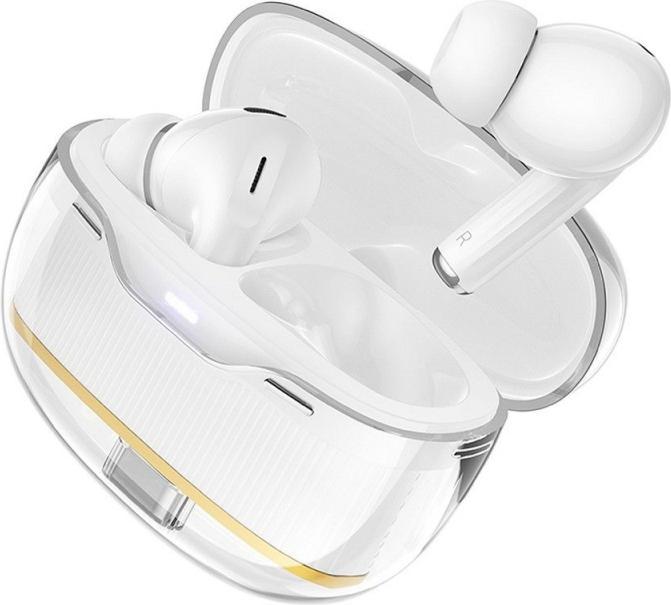 Immagine prodotto Hoco Wireless headphones wireless earphones bluetooth TWS EW54 white (4 h, Senza fili)