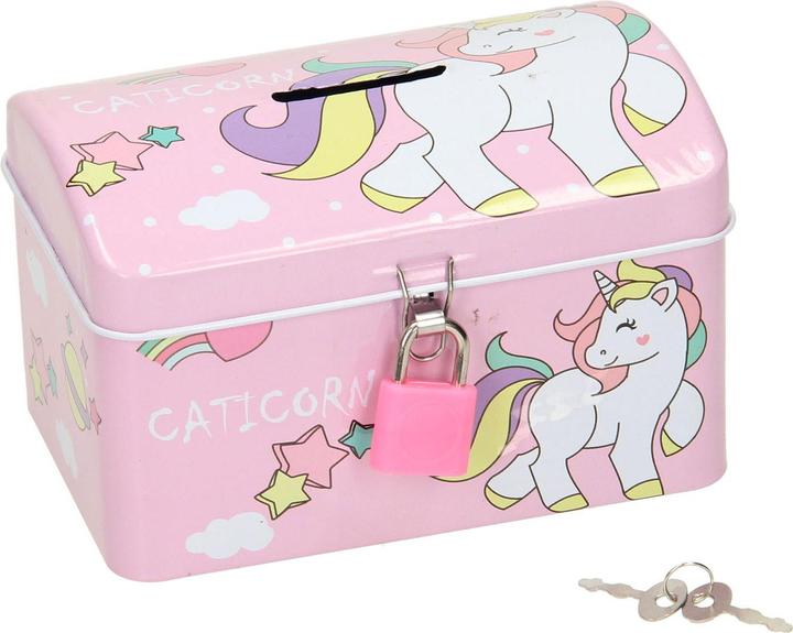 Immagine prodotto Salvadanaio con serratura a unicorno