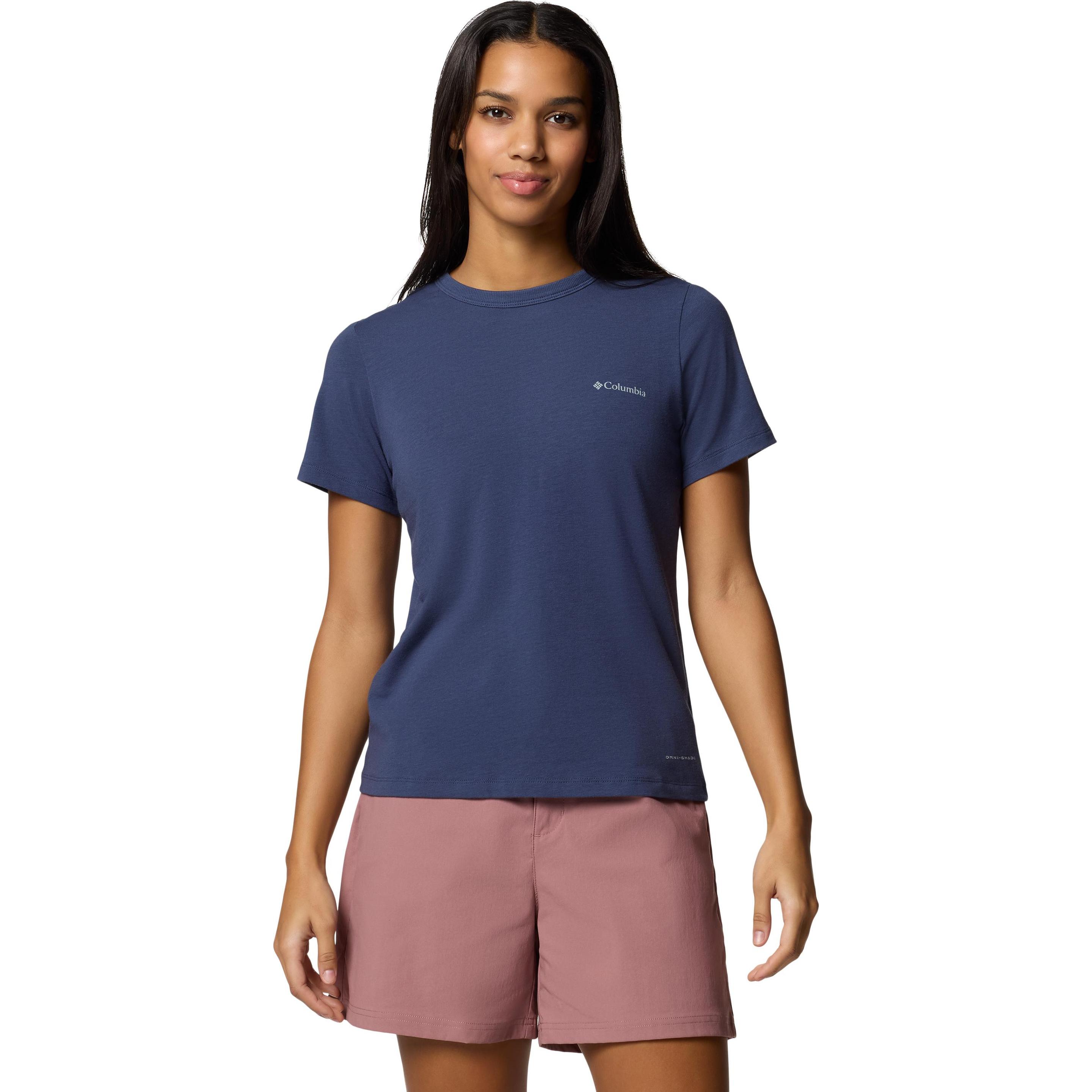 Columbia, Damen, Pullover, Sun Trek™ SS II, Blau, (L)