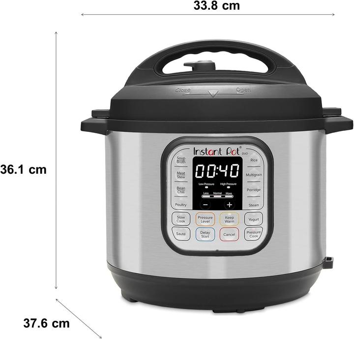Produktbild Instant Pot Pot Duo 7,6L multicooker 7-in-1 - snelkookpan - pressure cooker - rijstkoker - slowcooker - stomer -