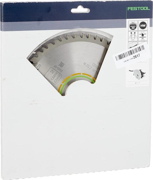 Actual product image Festool Circular saw blade HW 210x2,4x30 W52