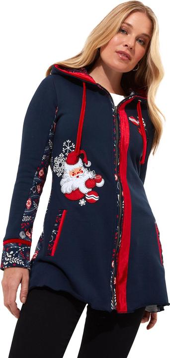 Produktbild Joe Browns Santa Appliqué Full Zip Hoodie (36)