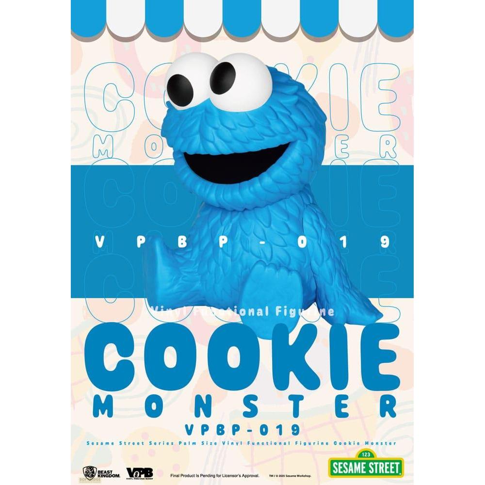 Beast Kingdom, Salvadanaio, Sesamstrasse Piggy Vinyl Spardose Cookie Monster 12 cm (12 cm)