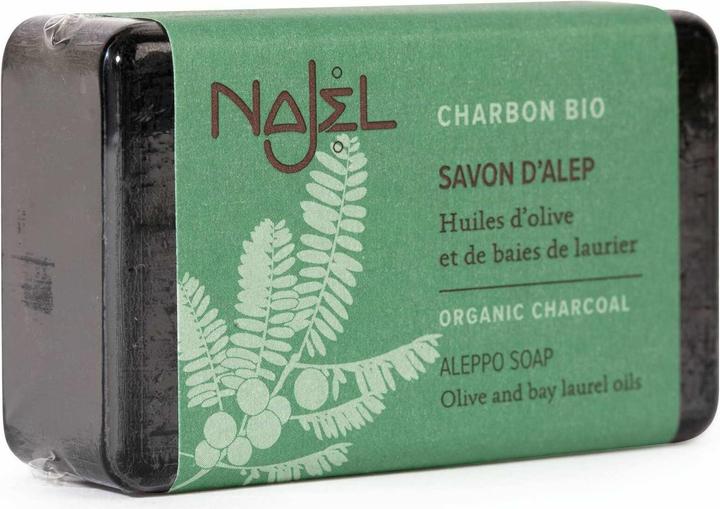 Produktbild Najel Savon Alep Charbon (Hartseife, 100 g)