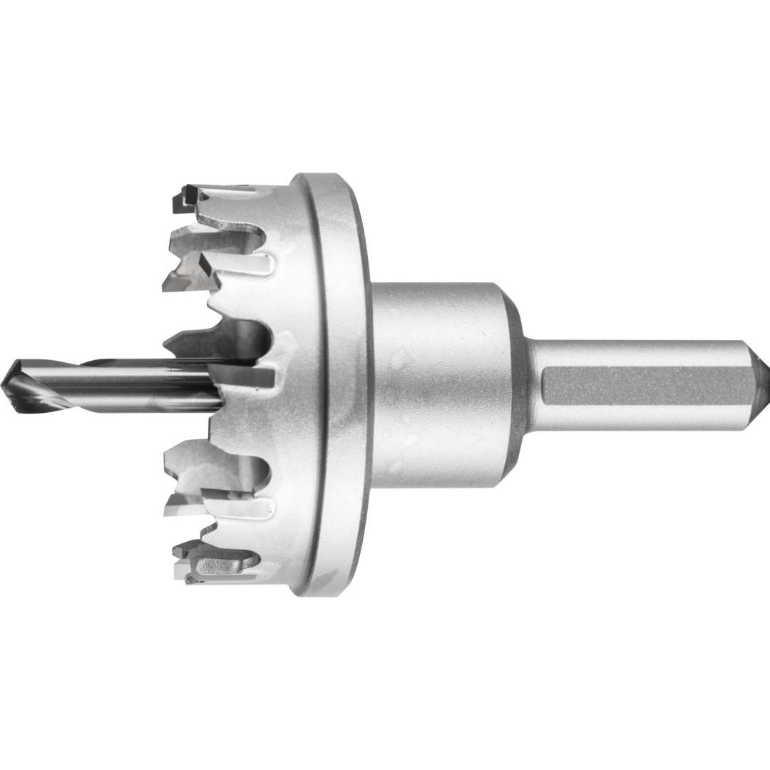 Pferd, Lochsäge, Hartmetall Lochschneider/-Lochsäge Ø 43x8 mm Schaft-Ø 10mm Schnitttiefe 4 mm universal (43 Millimeter)