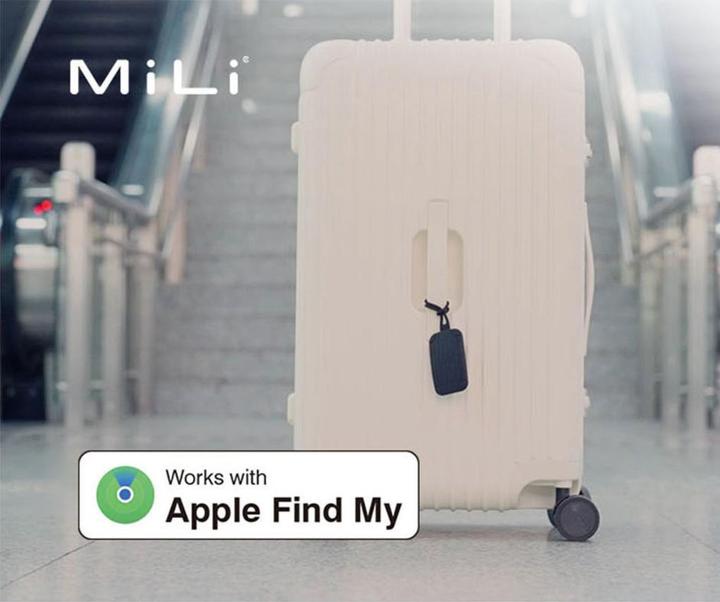 Image du produit Ultron MiTag avec étiquette de bagage, étiquette certifiée apple black (iOS)
