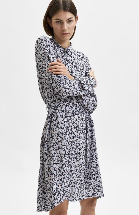 Image du produit Selected Mini-robe imprimée à manches longues (40)